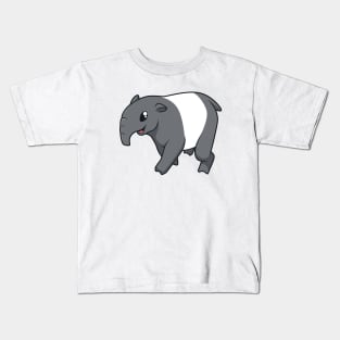 Kawaii Tapir Kids T-Shirt